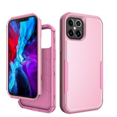 iPhone 12 Pro Max Compatible Case with Premium Shockproof Heavy Duty Armor - Pink